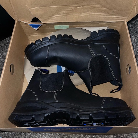 BLUNDSTONE 990 PUR - SAFETY-E/S-V CUT-SCUFF CAP Sz Men’s 13 main image 9